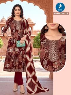 Kaya hyundai anarkali chilli kurtis wholesale